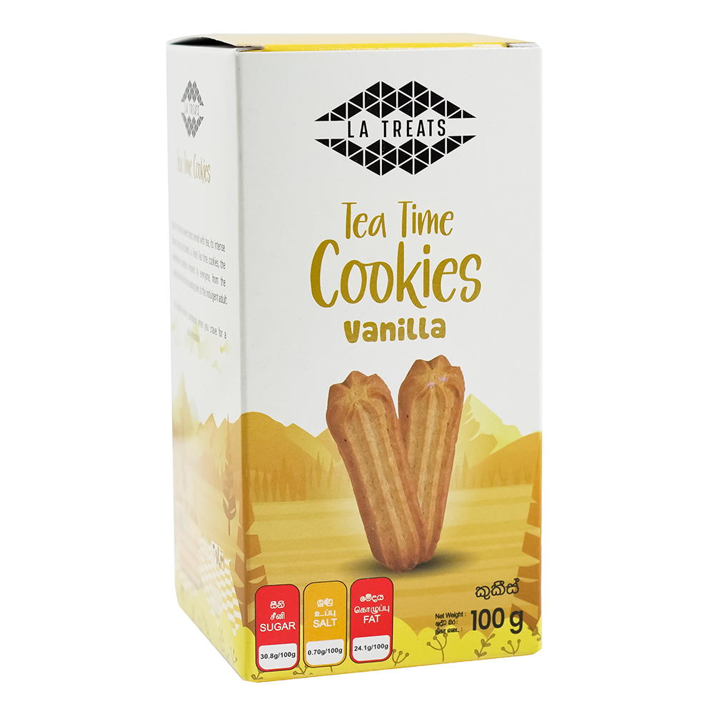 TEA TIME VANILLA COOKIES